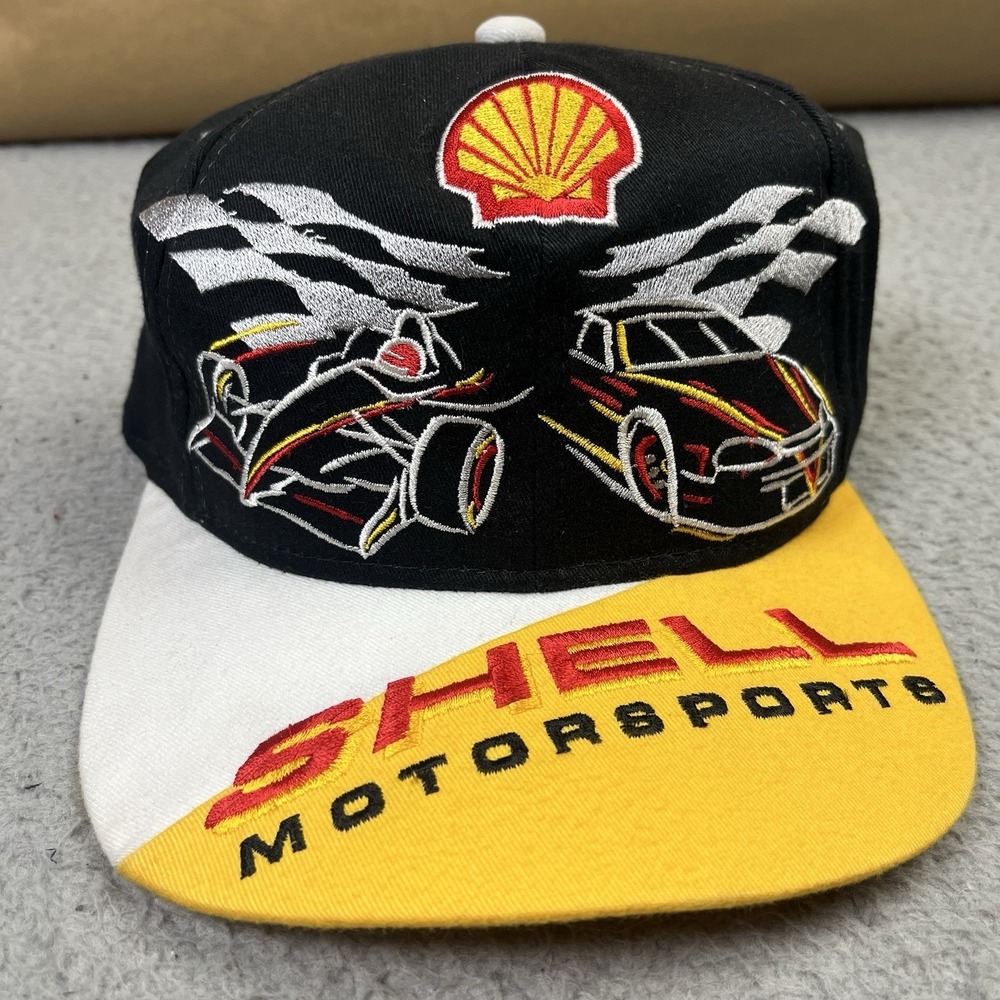 Vintage Shell Motorsports Racing Hat Baseball Cap NASCAR‎ Kudzu